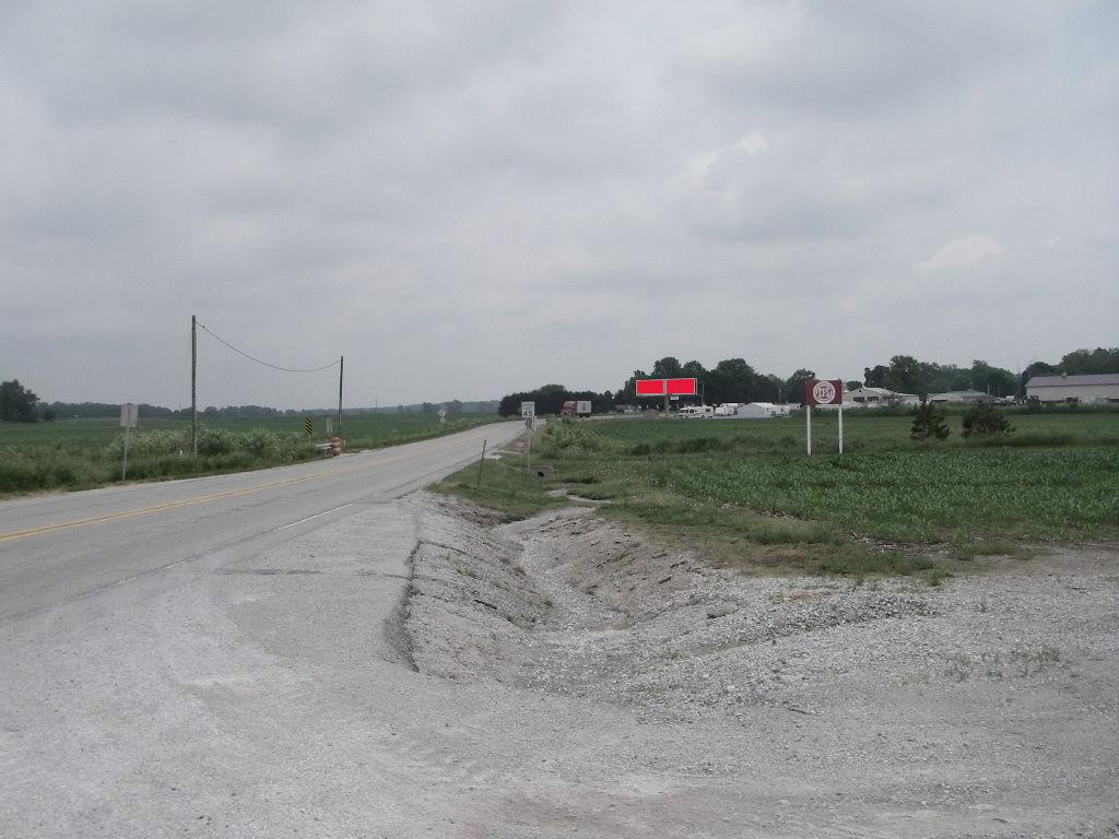 Photo of a billboard in Burnettsville