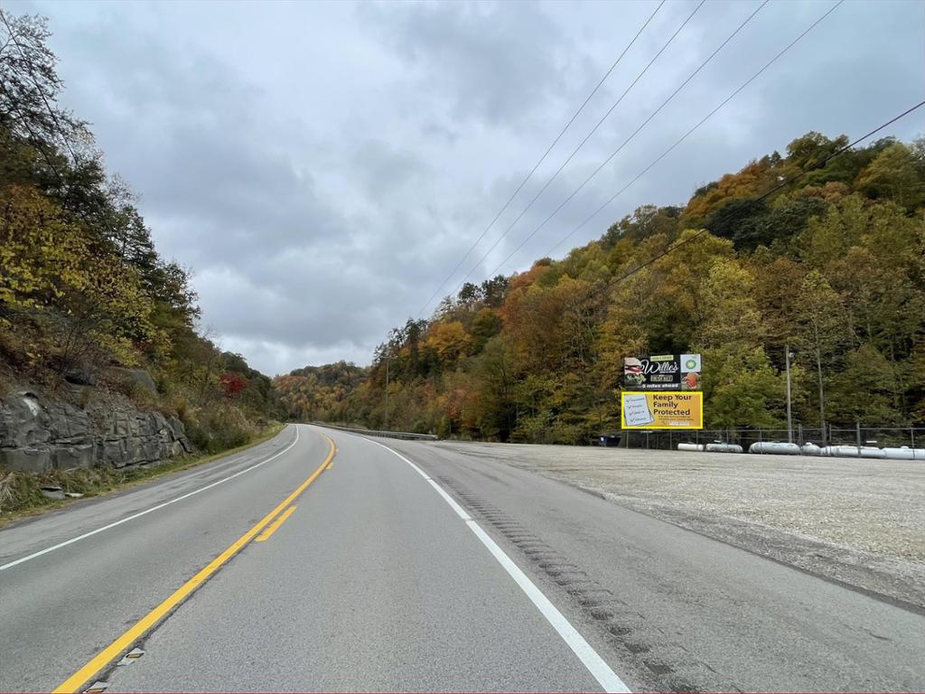 Photo of a billboard in Saul