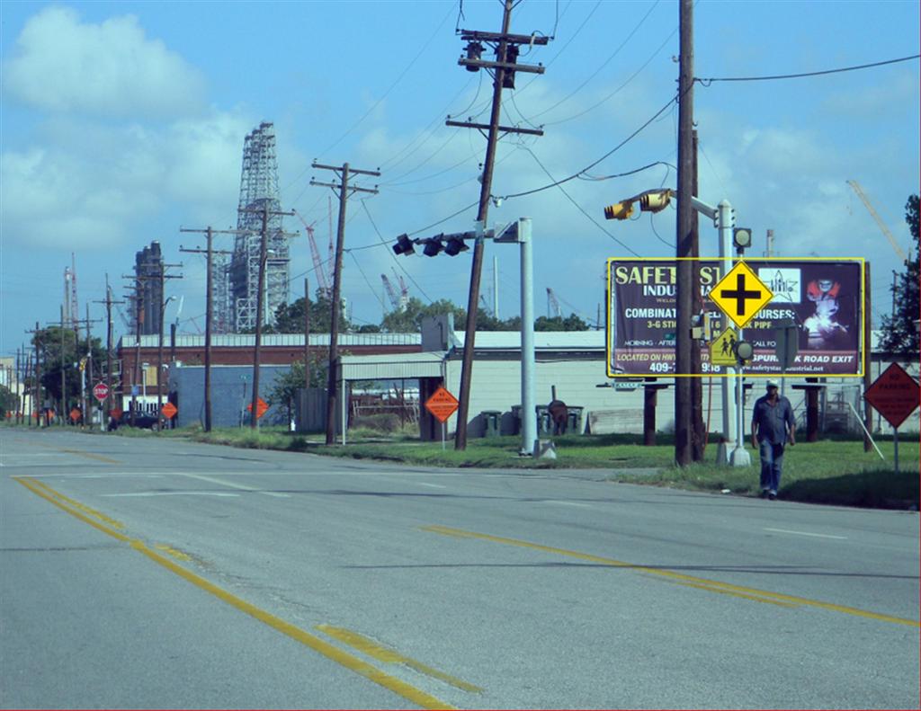 Photo of a billboard in Port Acres