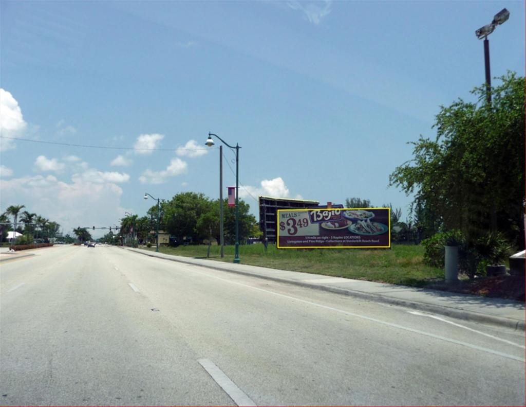 Photo of a billboard in Naples