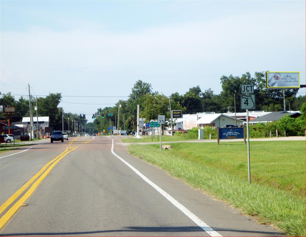 Photo of a billboard in Milligan