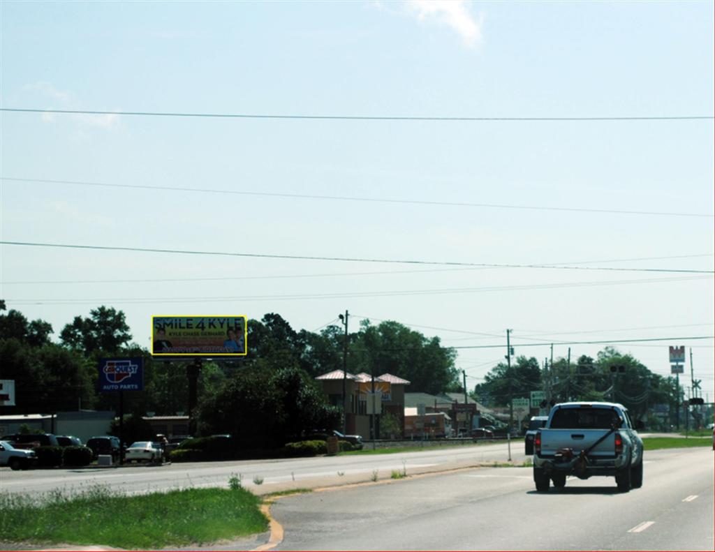 Photo of a billboard in Cantonment