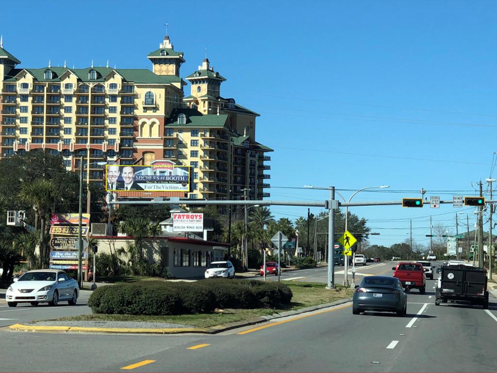 Photo of a billboard in Destin