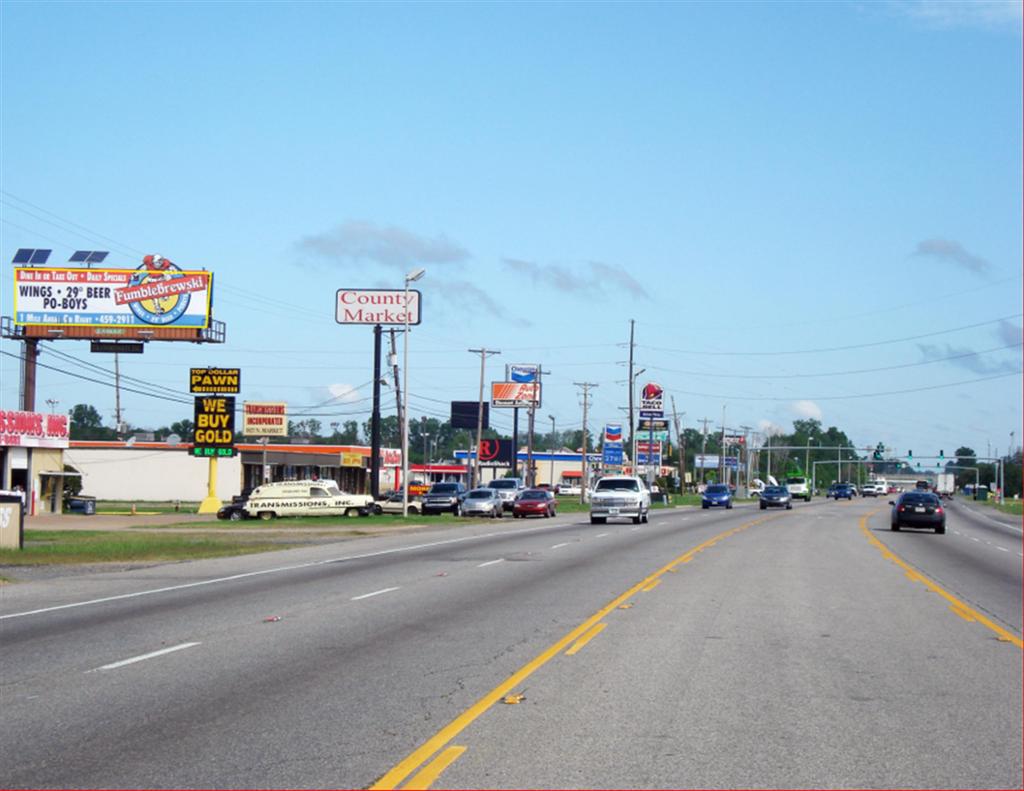 Photo of a billboard in Blanchard