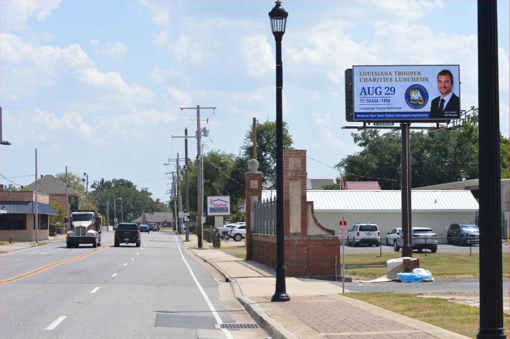 Photo of an outdoor ad in Lake Charles