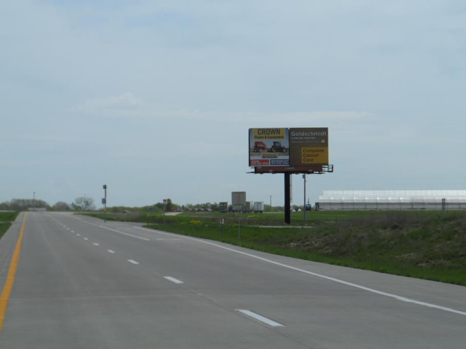 Photo of a billboard in Russellville