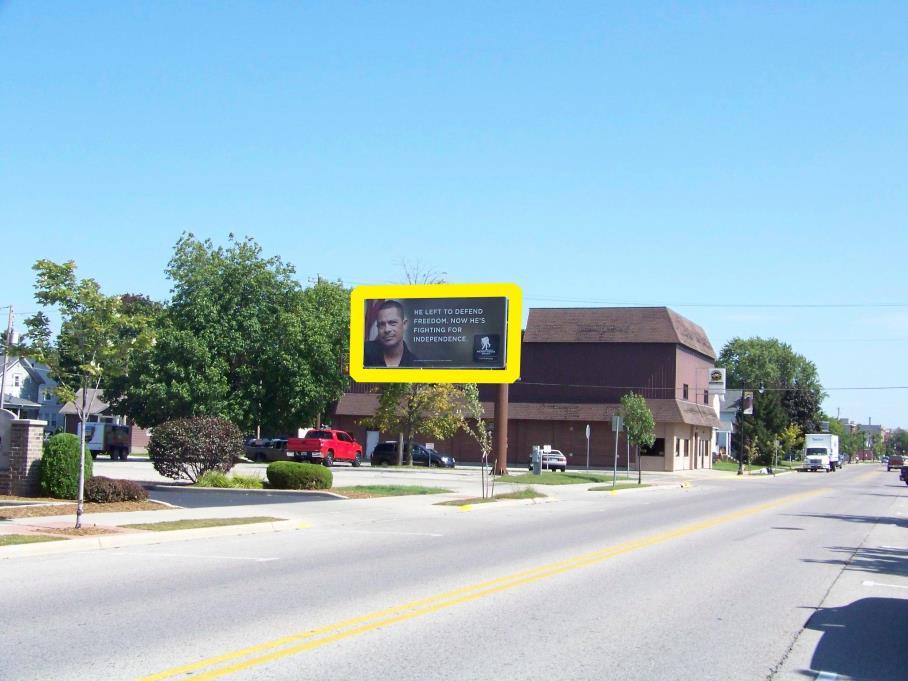 Photo of a billboard in Menominee