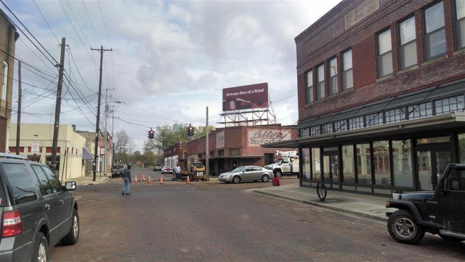 Photo of an outdoor ad in Greenwood