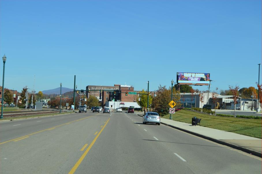 Photo of an outdoor ad in Johnson City