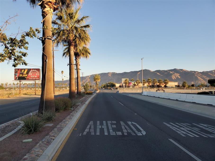Photo of an outdoor ad in Hemet