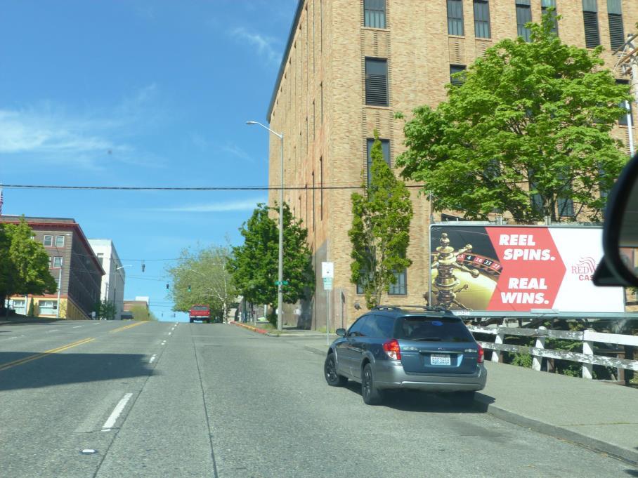 Photo of an outdoor ad in Tacoma