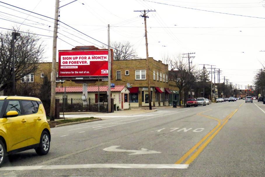 Photo of an outdoor ad in Lakewood