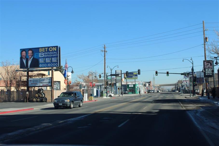 Photo of an outdoor ad in Reno