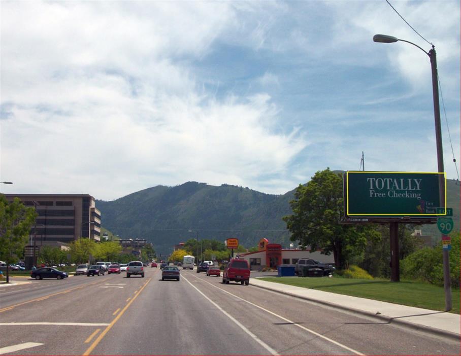 Photo of an outdoor ad in Missoula