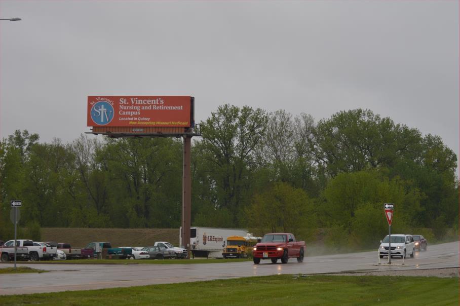 Photo of an outdoor ad in Quincy