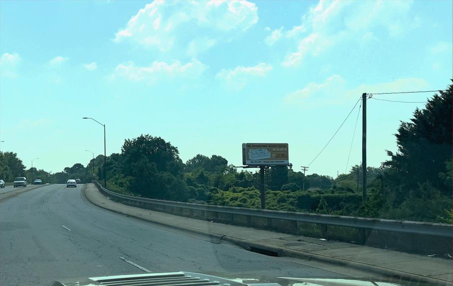 Photo of an outdoor ad in High Point
