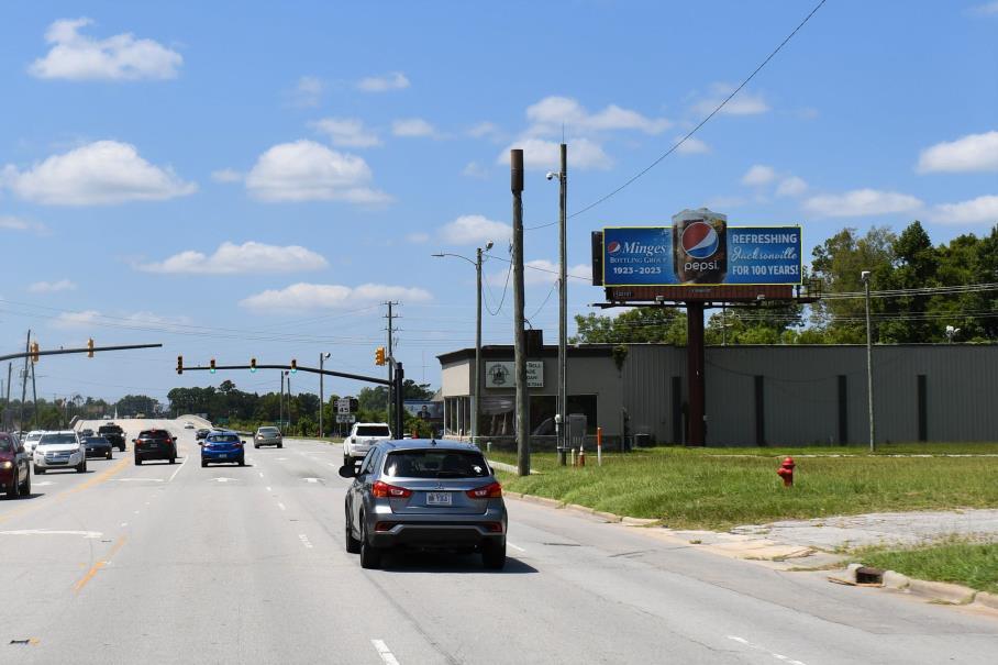 Photo of an outdoor ad in Jacksonville