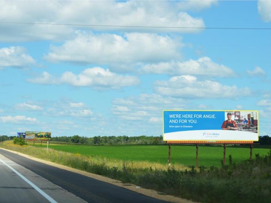 Photo of a billboard in Shawano