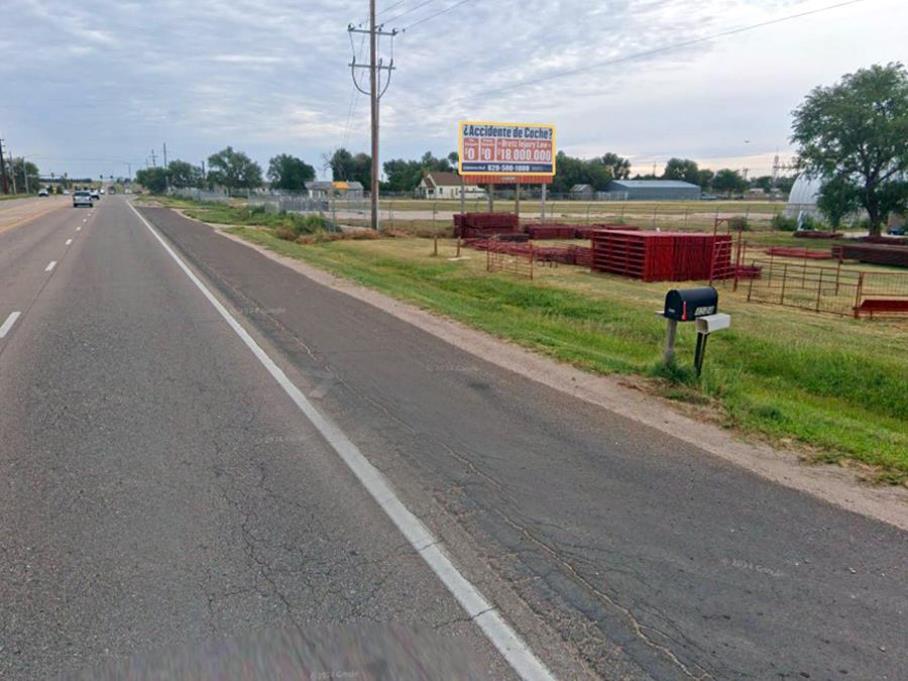 Photo of a billboard in Pierceville