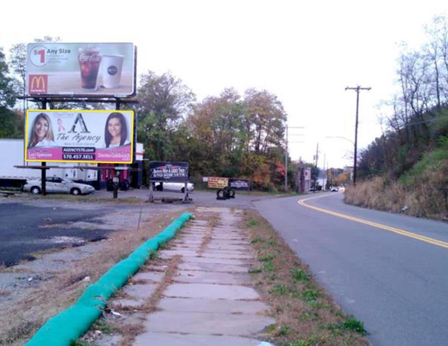 Photo of an outdoor ad in Wilkes Barre