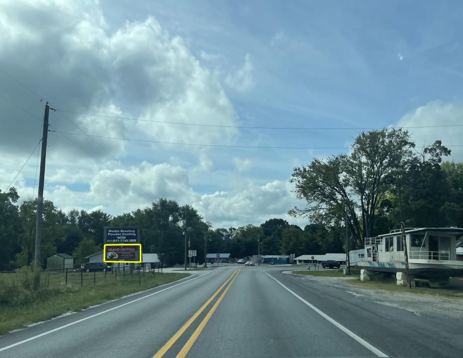 Photo of a billboard in Seligman