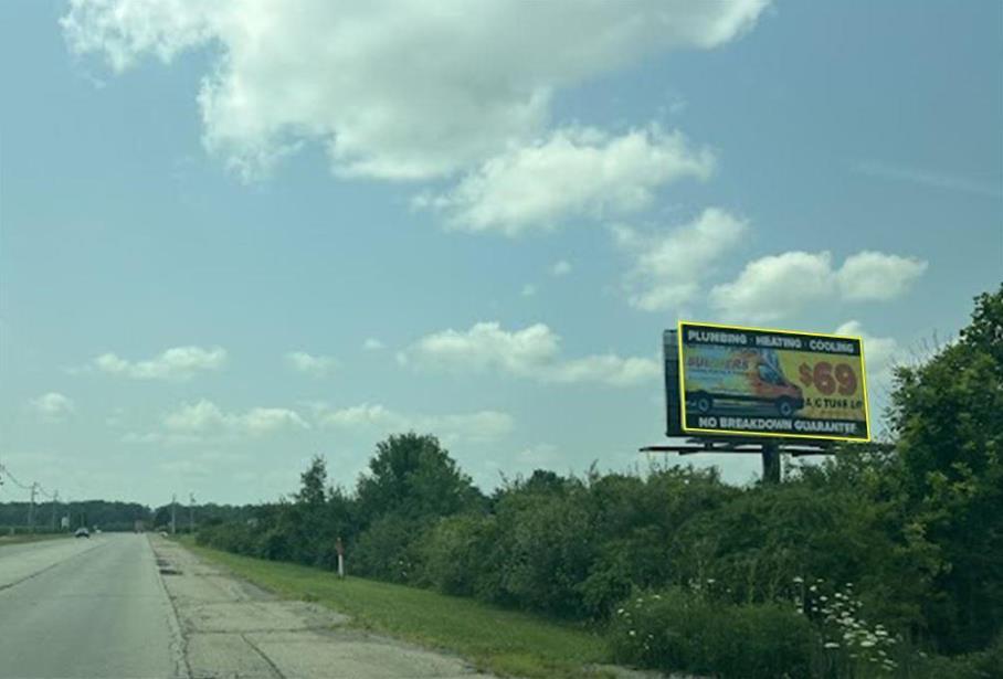 Photo of a billboard in Markleville