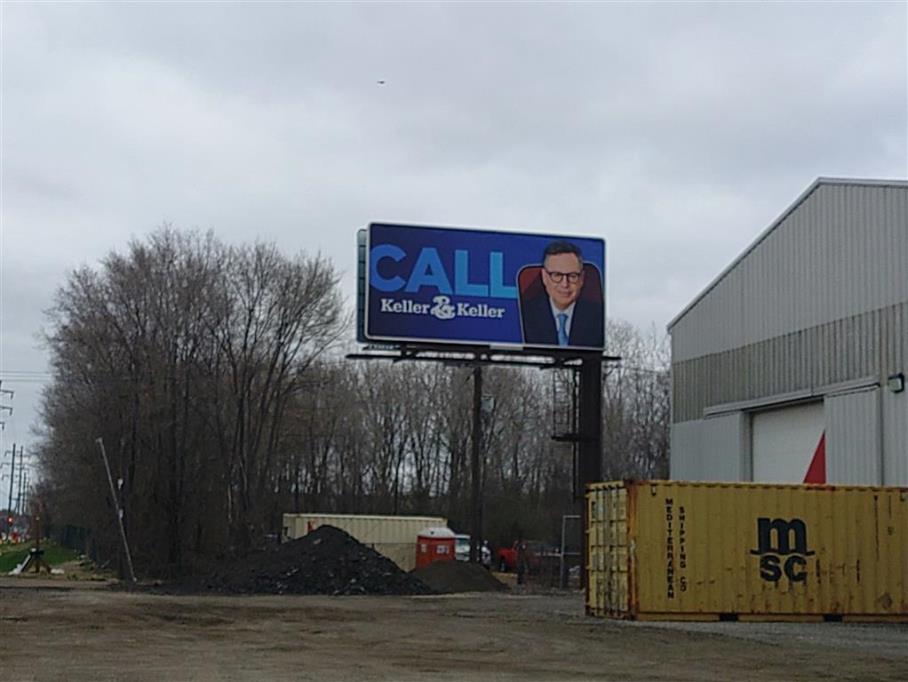 Photo of an outdoor ad in Mishawaka