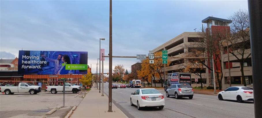 Photo of an outdoor ad in Fort Wayne