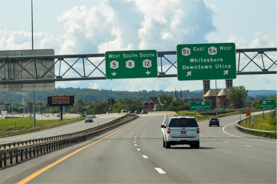 Photo of an outdoor ad in Utica