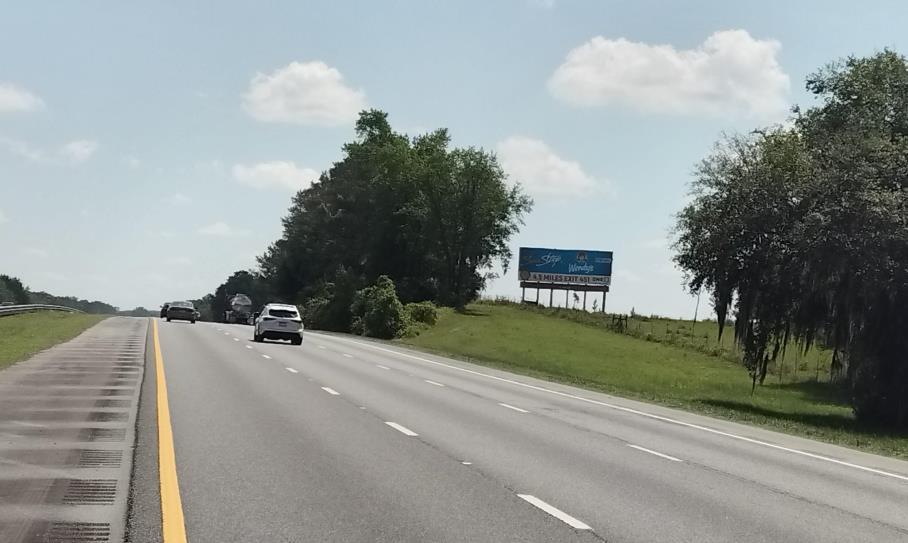 Photo of a billboard in Jasper
