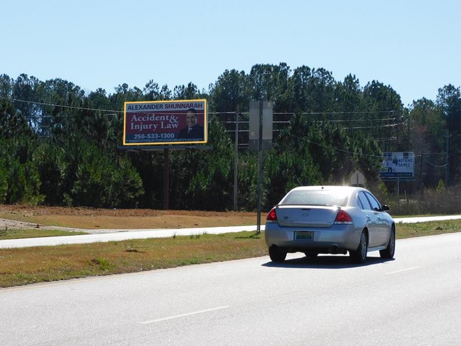 Photo of a billboard in Wedowee
