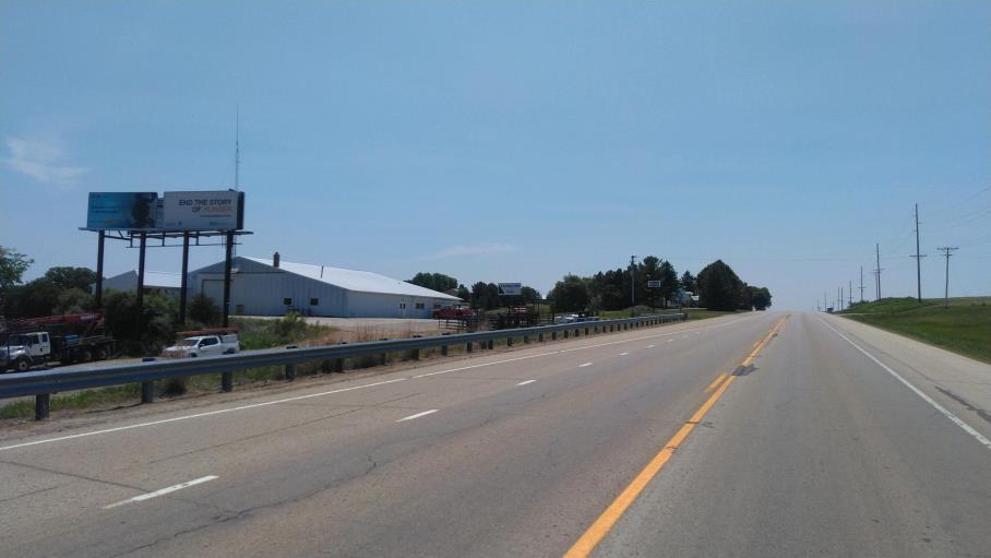 Photo of a billboard in Caledonia