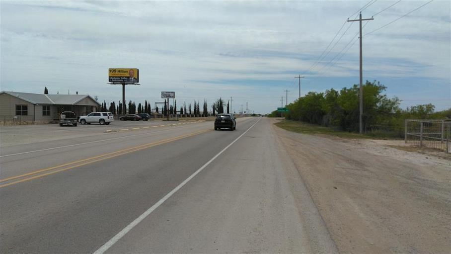 Photo of a billboard in Iraan