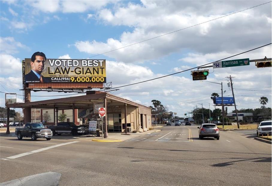 Photo of a billboard in Harlingen
