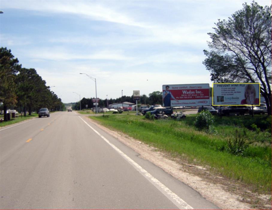 Photo of a billboard in North Loup