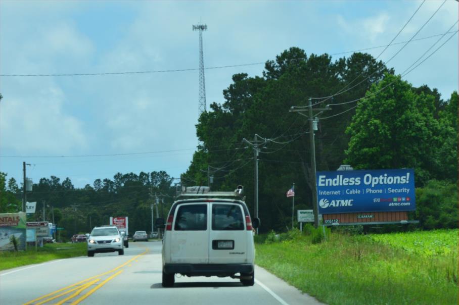 Photo of a billboard in Sunset Beach