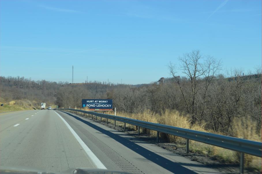 Photo of a billboard in West Alexander