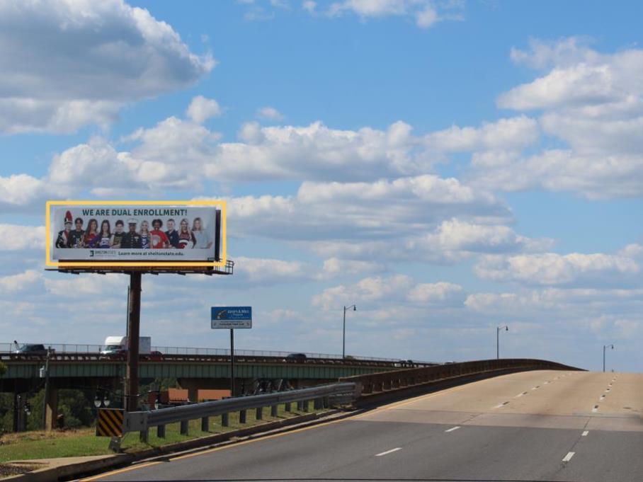 Photo of a billboard in Tuscaloosa