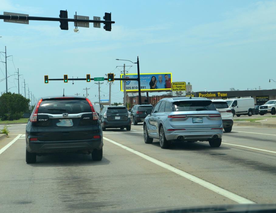 Photo of an outdoor ad in Edmond