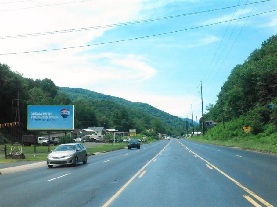 Photo of a billboard in Maggie Valley