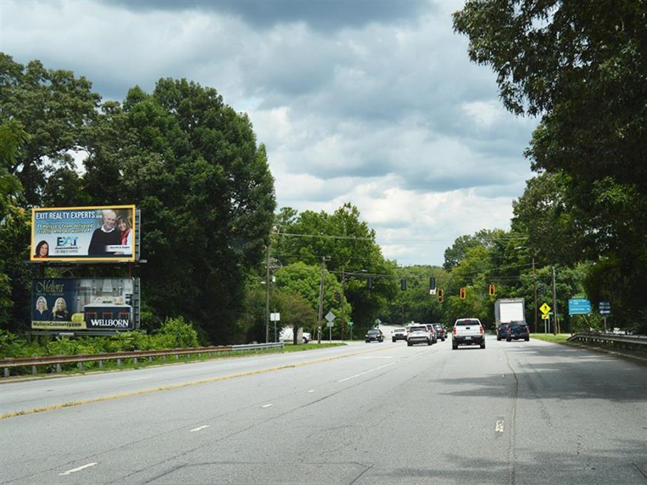 Photo of an outdoor ad in Hendersonville