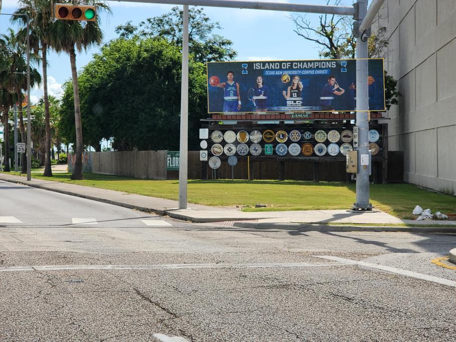 Photo of an outdoor ad in Corpus Christi