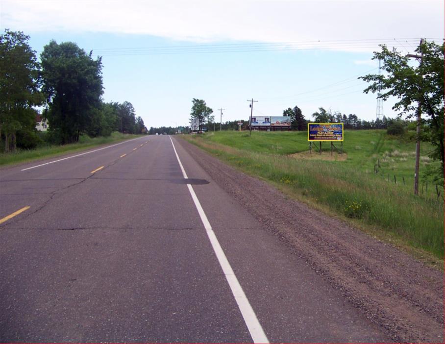 Photo of a billboard in Iron River