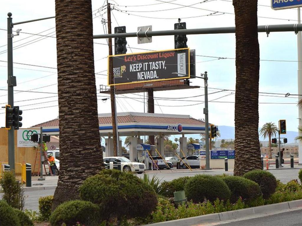 Photo of a billboard in Las Vegas