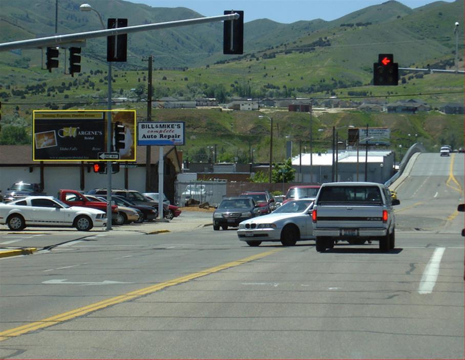 Photo of an outdoor ad in Pocatello