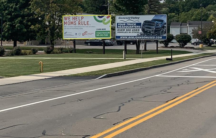 Photo of a billboard in Mt Morris