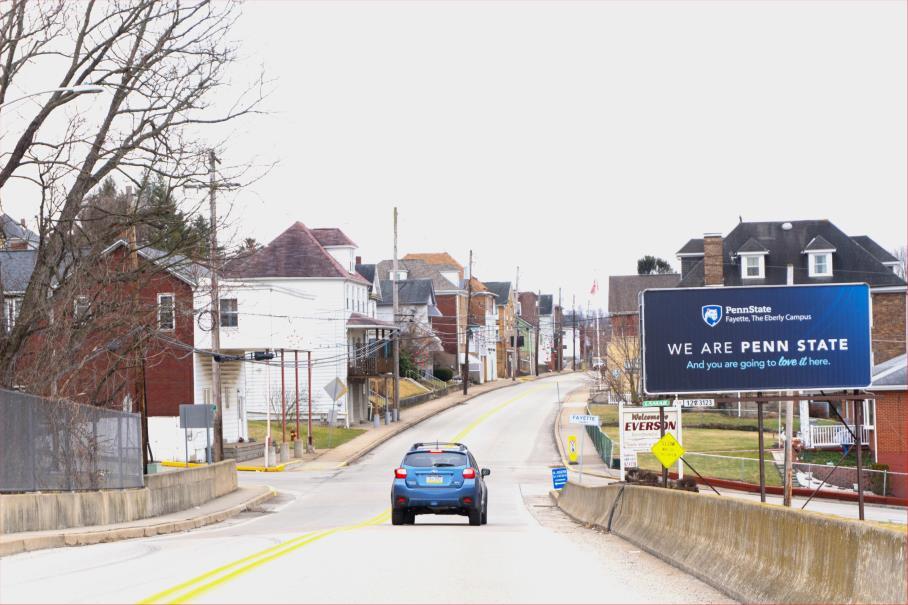 Photo of a billboard in Scottdale