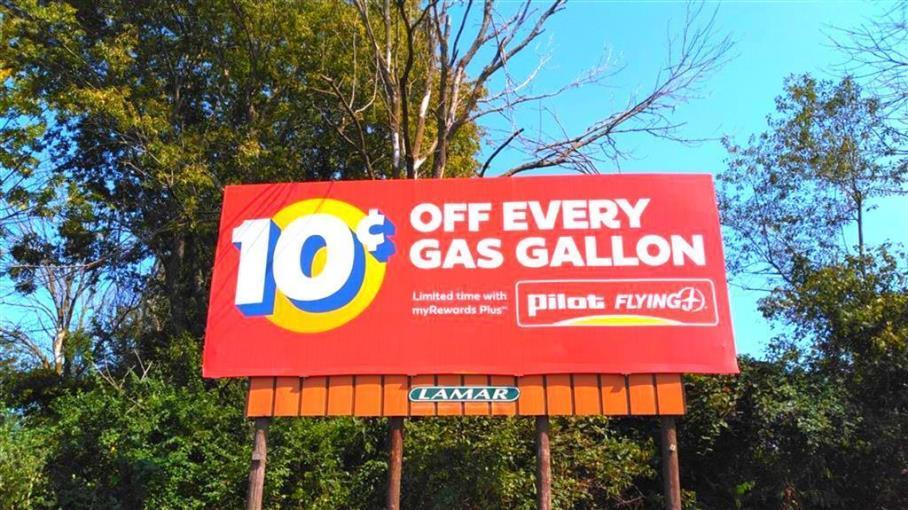 Photo of a billboard in Mulberry Grove