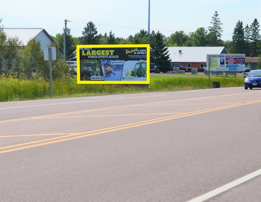Photo of a billboard in Brule