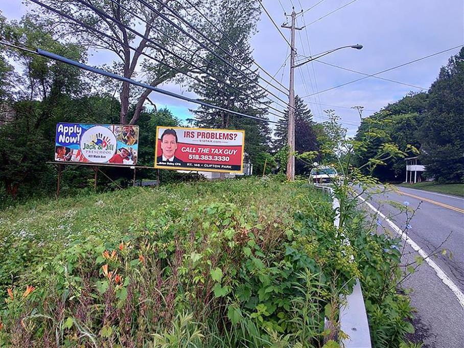 Photo of a billboard in Averill Park